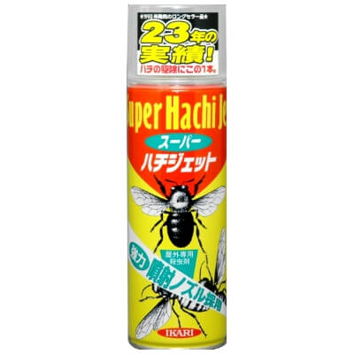スーパーハチジェット(480mL) | イカリ消毒 害虫と商品の情報サイト